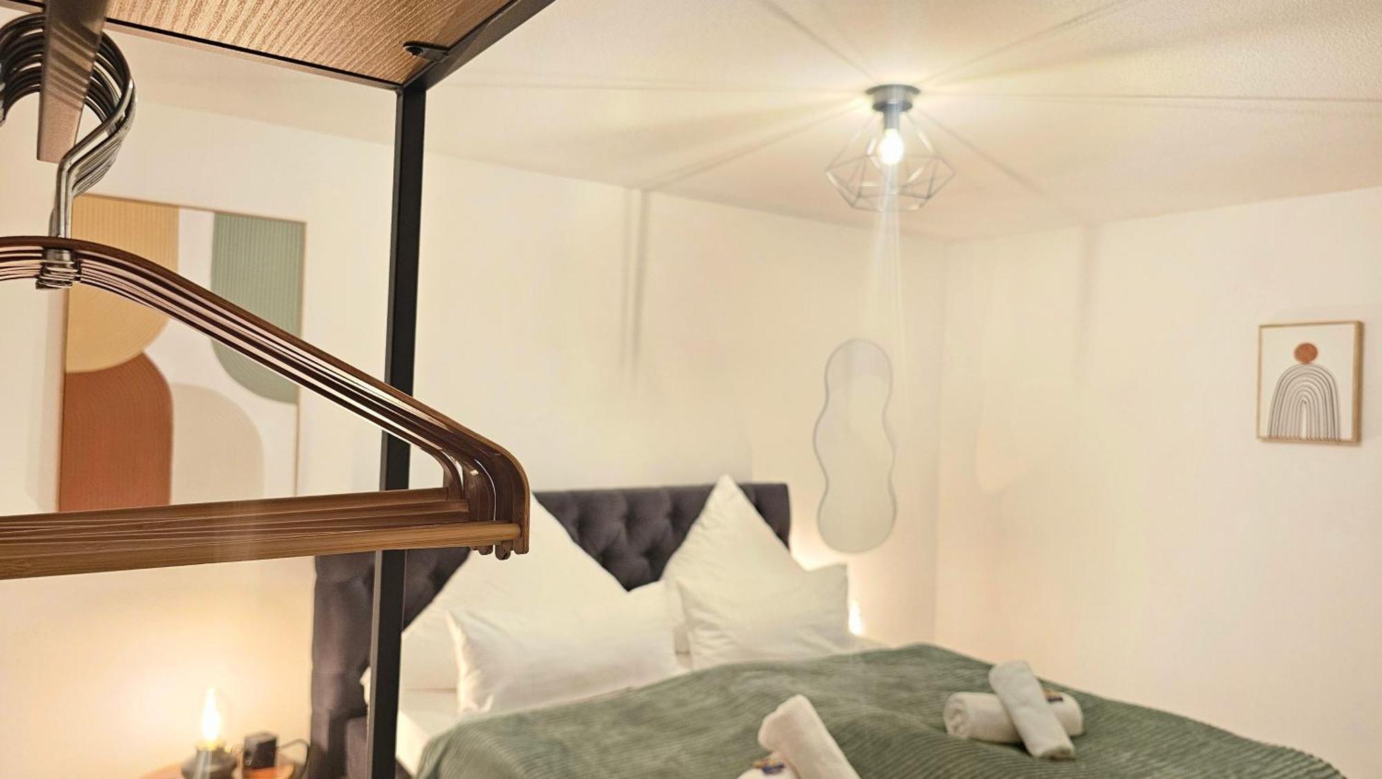 Design-Apartment II Boxspring I Nespresso I Balkon I Basel 10 Km I Tiefgarage Eimeldingen Buitenkant foto