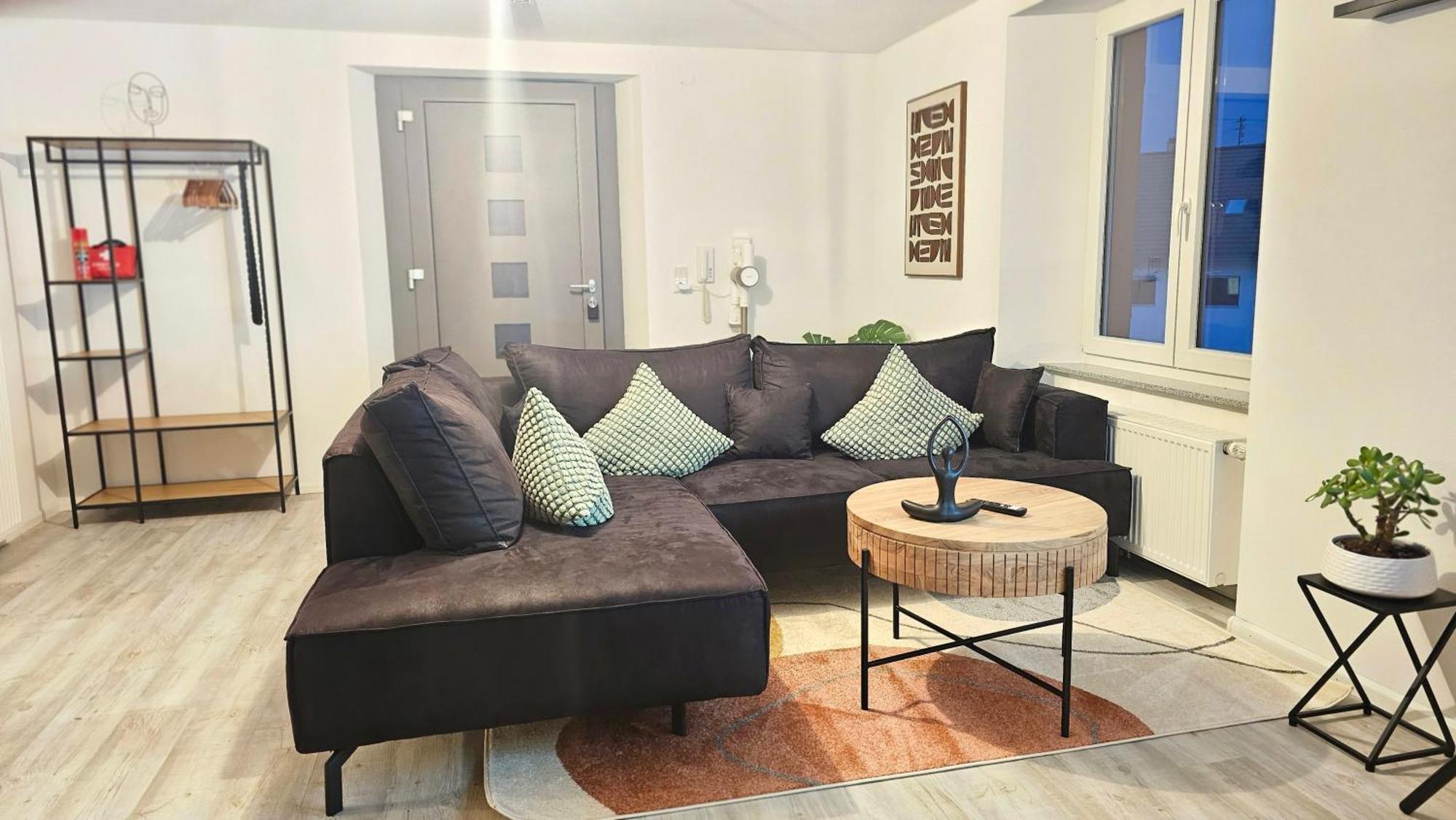 Design-Apartment II Boxspring I Nespresso I Balkon I Basel 10 Km I Tiefgarage Eimeldingen Buitenkant foto