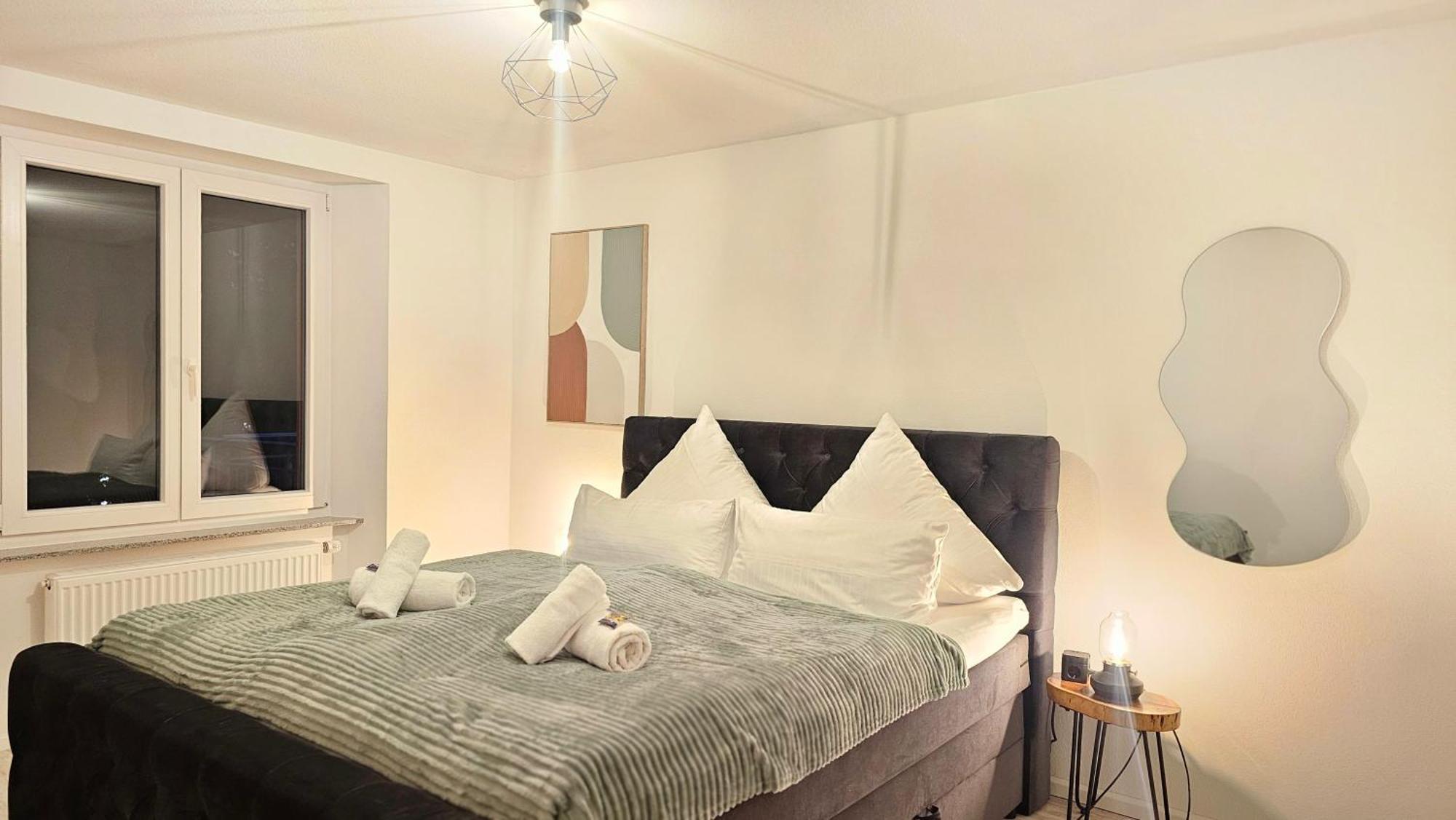 Design-Apartment II Boxspring I Nespresso I Balkon I Basel 10 Km I Tiefgarage Eimeldingen Buitenkant foto